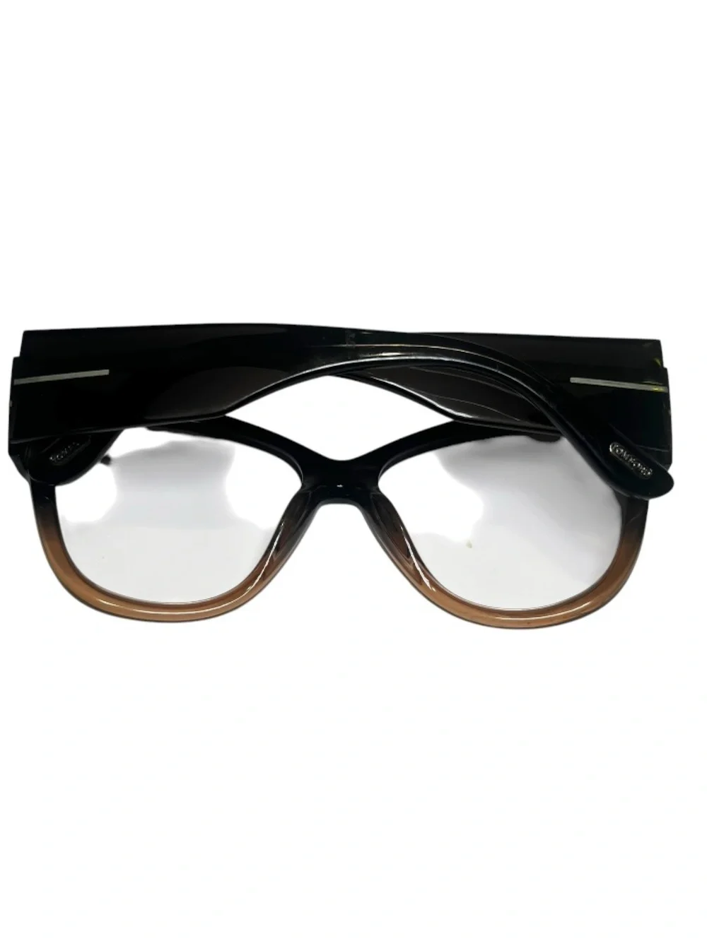 EUC Tom Ford FRAME ONLY Anoushka Women's Brown Cat-Eye Sunglasses